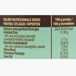Cremă tartinabilă de arahide Crunchy, fără zahăr adăugat 350g