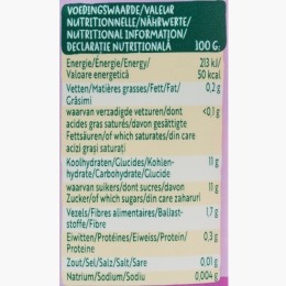 Piure ecologic de mere, afine, coacăze negre și mure, 6+ luni, 100g