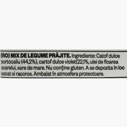 Chipsuri din cartofi dulci portocalii și violet, fără gluten 85g