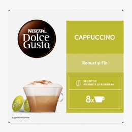 Cappuccino 8 băuturi 186.4g, capsule cafea 