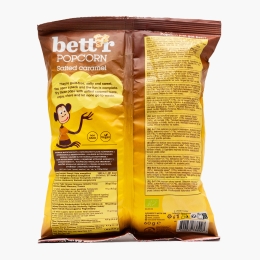 Popcorn eco cu caramel sărat 60g