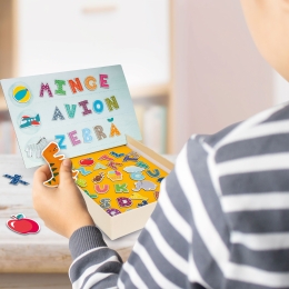 Set magnetic Alfabetul, +4 ani