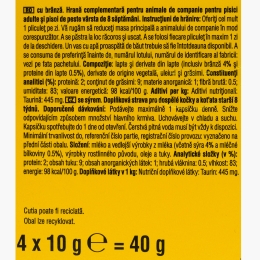 Recompense pentru pisici 4x10g, Creamy cu brânză 