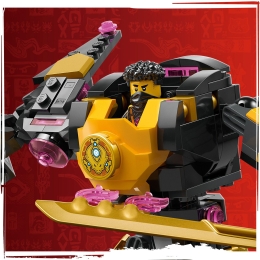 Robotul de luptă Spinjitzu al lui Arin, 71839 Ninjago™, 213 piese, +7 ani