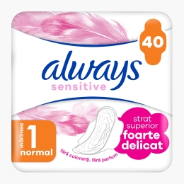 Absorbante Sensitive Normal 4 Pack 40 buc