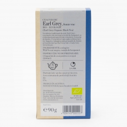 Ceai negru eco Earl Grey 90g