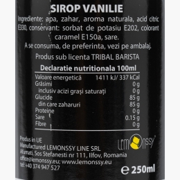 Sirop cafea vanilie 0.25l