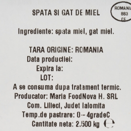 Spată (umăr) de miel + jumătate de gât, 2.5kg