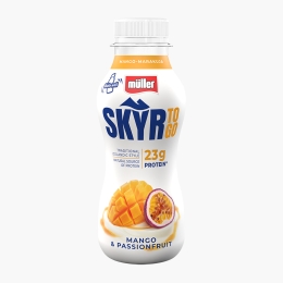 Skyr To Go cu aromă de mango și fructul pasiunii 330g