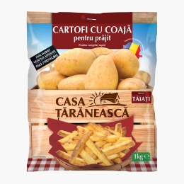 Cartofi cu coajă tăiați 1kg