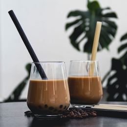 Set paie pentru băuturi, din făină de orez 20 buc