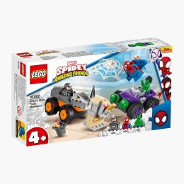 Confruntarea dintre Hulk și Mașina Rinocer, 10782 Marvel Spidey and his Amazing Friends, +4 ani
