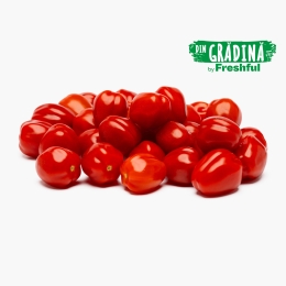 Roșii cherry strawberry shaped, fără ciorchine, din Bihor 500g
