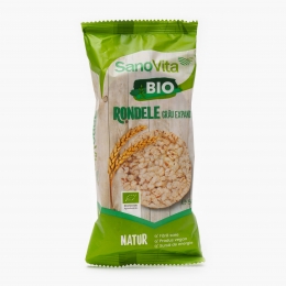 Rondele simple din grâu expandat eco 56g 