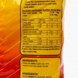 Paste făinoase Fidelini 400g