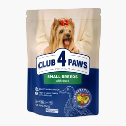 Hrană umedă completă pentru câini adulți de talie mică, cu rață în sos, 100g