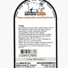 Tobă de casă 500g