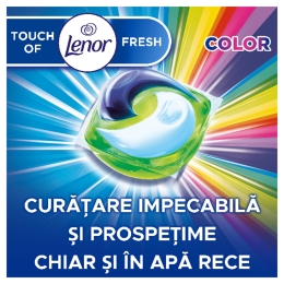 Detergent capsule All in1 Pods Color, 28 spălări