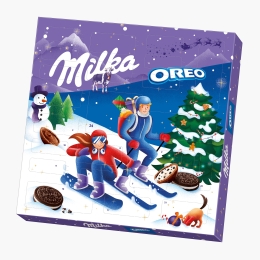 Ciocolată calendar Oreo 280g