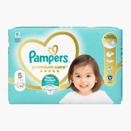 Scutece Premium Care Value Pack, mărimea 5, 11-16kg, 44 buc