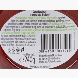 Dulceață de căpșuni 240g