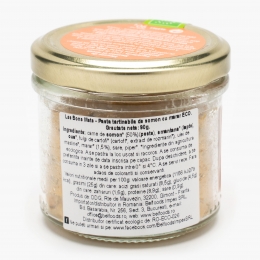 Pastă tartinabilă de somon cu mărar eco 90g