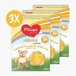 Pachet formulă de lapte Junior, +1 an, 3x600g