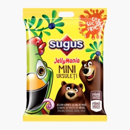 Jeleuri gumate cu aromă de fructe Mini Ursuleți 30g