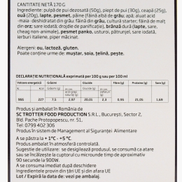 Chifteluțe de pui cu ierburi și brânză, 170g