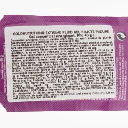 Extreme Fluid gel aromă fructe de pădure 40g