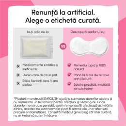 Plasturi termici menstruali 3 buc