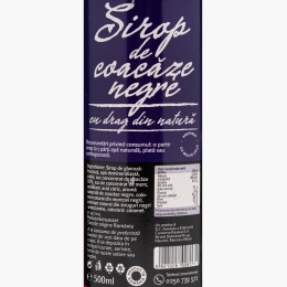 Sirop de coacăze negre 500ml