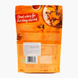 Granola cu nuci pecan și sirop de arțar, fără gluten 360g