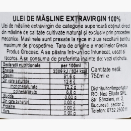 Ulei măsline extravirgin 0.75l