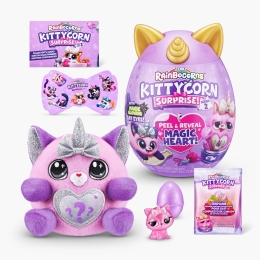 Jucărie de pluș Rainbocorns - pisicuță s2 (surpriză), +3 ani