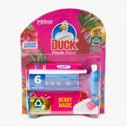 Aparat pentru curățarea toaletei Fresh Discs berry magic 36ml