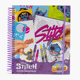 Carte de colorat și activități creative pentru copii Stitch