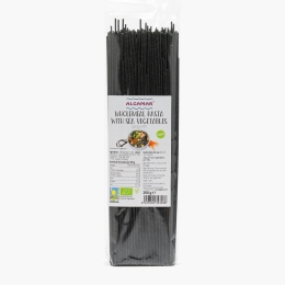 Paste Spaghetti integrale din grâu cu alge marine, eco, 250g