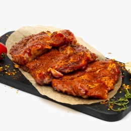 Antricot de porc marinat 600g