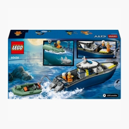 Urmărire cu barca de poliție, 60456 City, 264 piese, +6 ani