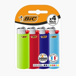 Brichetă maxi, diverse culori, 4 buc