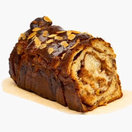 Cozonac cu caramel sărat, nucă coaptă și scorțișoară 780g