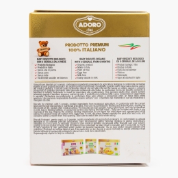 Biscuiți eco pentru copii, 5 cereale, +6 luni, 100g