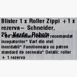 Roller Zippi Robots +1 rezervă cerneală