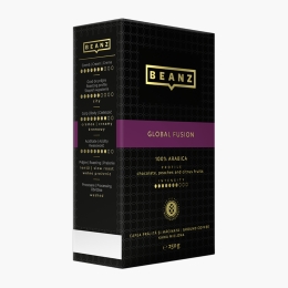 Global Fusion 250g, cafea prăjită și măcinată