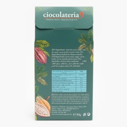Ciocolată neagră 62% cacao cu mentă, 80g (16x5g)
