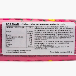 Jeleuri naturale măr-căpșuni-sfeclă fără zahăr 38g