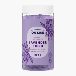 Sare de baie cu lavandă și mușețel 800g