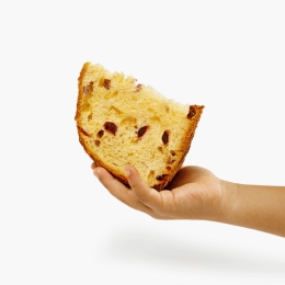 Panettone cu stafide și cireșe confiate 500g