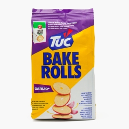Rondele Bake Rolls cu usturoi 80g